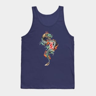 Japanese Dragon Tank Top